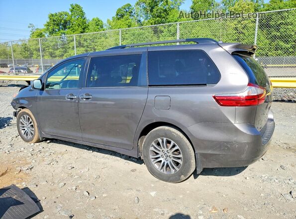 5TDYZ3DC5JS940775 2018 TOYOTA SIENNA Gray Հետևի ձախ