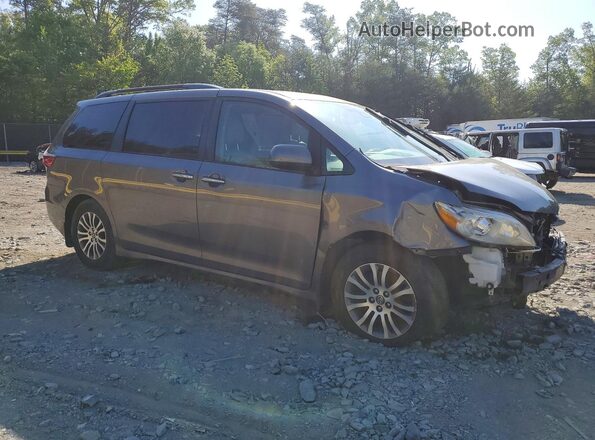 5TDYZ3DC5JS940775 2018 TOYOTA SIENNA Gray Առջևի աջ