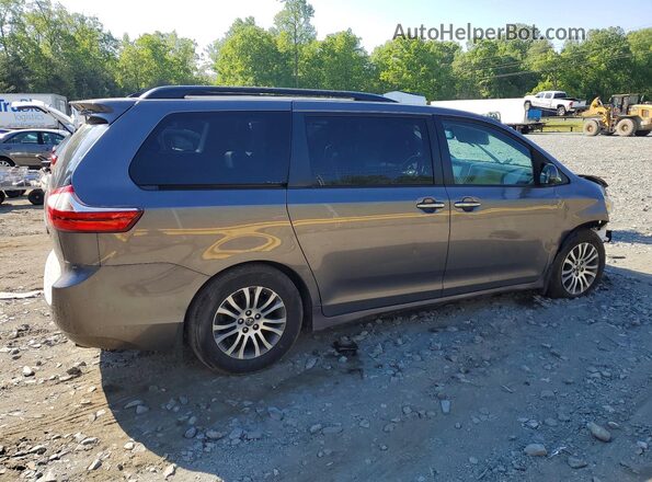 5TDYZ3DC5JS940775 2018 TOYOTA SIENNA Gray Հետևի աջ