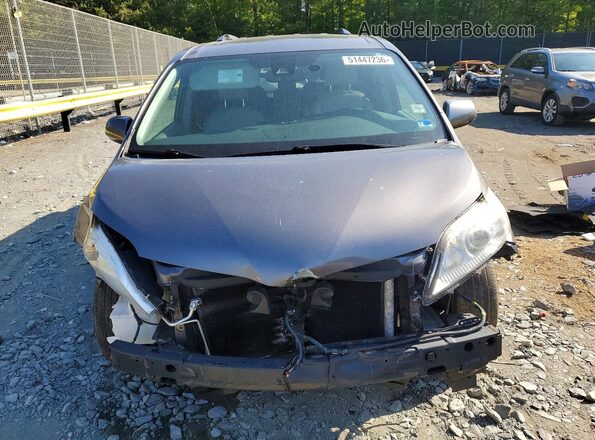 5TDYZ3DC5JS940775 2018 TOYOTA SIENNA Gray Շարժիչի բաժամունքի տեսք