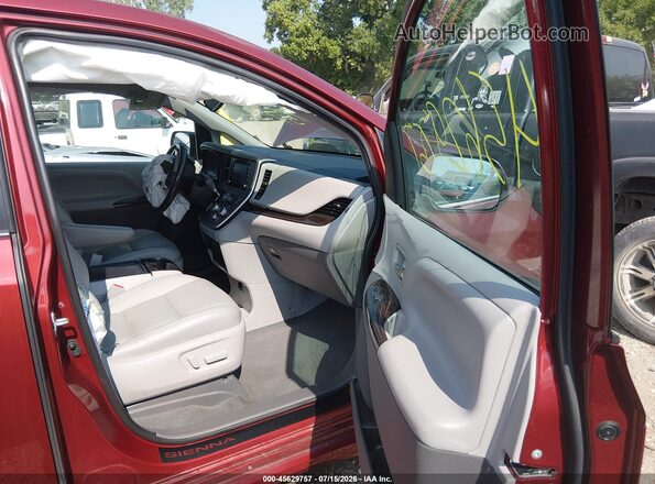 5TDYZ3DC5LS054314 2020 TOYOTA SIENNA Red Սալոնի դիմացի տեսք