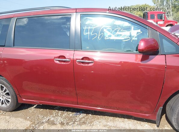 5TDYZ3DC5LS054314 2020 TOYOTA SIENNA Red Սալոնի հետևի տեսք