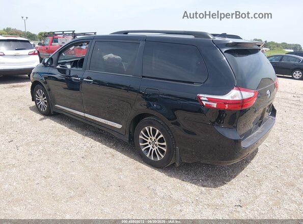 5TDYZ3DC6KS975326 2019 TOYOTA SIENNA Black Trasero izquierdo