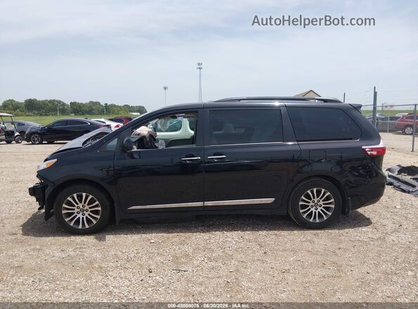5TDYZ3DC6KS975326 2019 TOYOTA SIENNA Black Vista interior de 360 grados