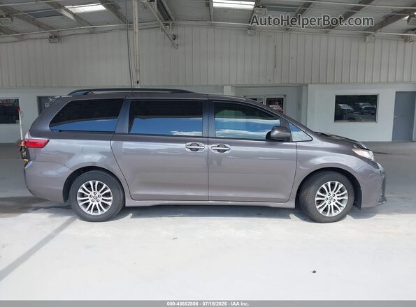 5TDYZ3DC6LS082381 2020 TOYOTA SIENNA Gray Widok zestawu wskaźników