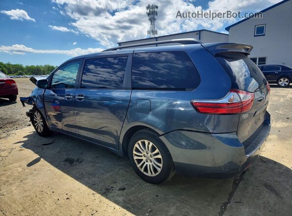 5TDYZ3DC7HS852322 2017 TOYOTA SIENNA Blue Rear left