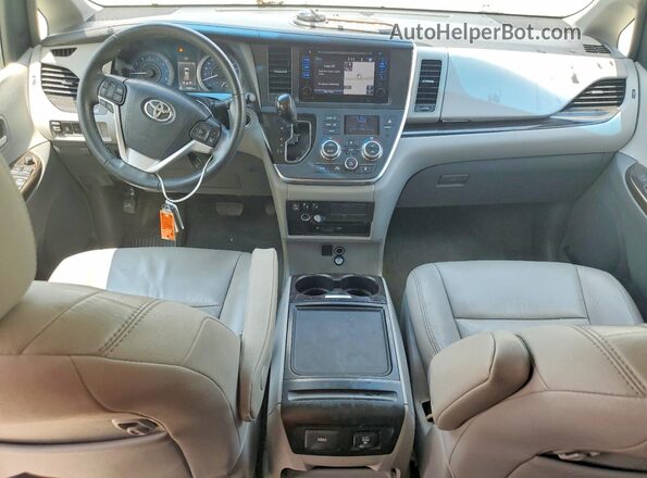 5TDYZ3DC7HS856483 2017 TOYOTA SIENNA White Առջևի վահանակի տեսք