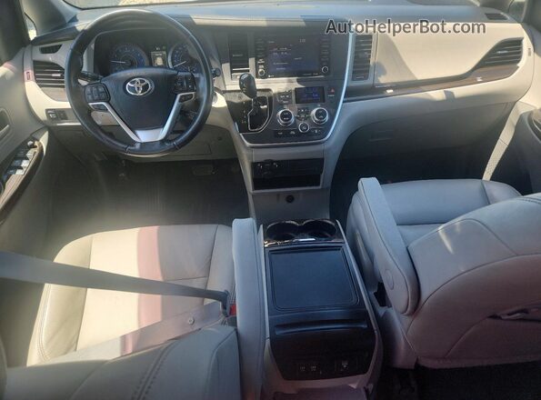 5TDYZ3DC7LS031665 2020 TOYOTA SIENNA Black Vista del salpicadero