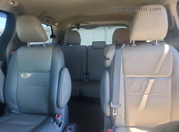 5TDYZ3DC7LS031665 2020 TOYOTA SIENNA Black Vista de los asientos traseros