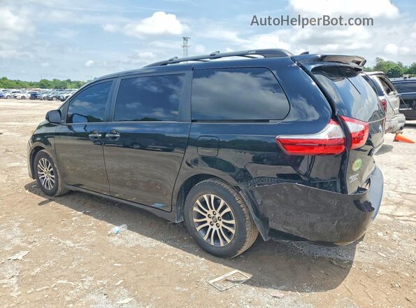 5TDYZ3DC8JS921413 2018 TOYOTA SIENNA Black Հետևի ձախ