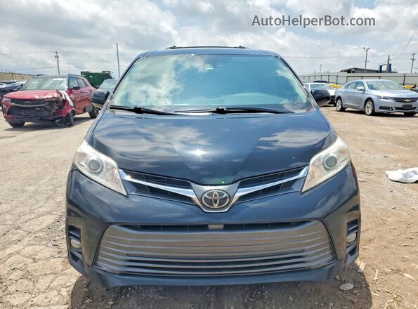 5TDYZ3DC8JS921413 2018 TOYOTA SIENNA Black Դիմացի տեսք
