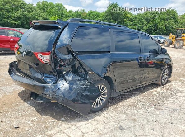 5TDYZ3DC8JS921413 2018 TOYOTA SIENNA Black Հետևի աջ