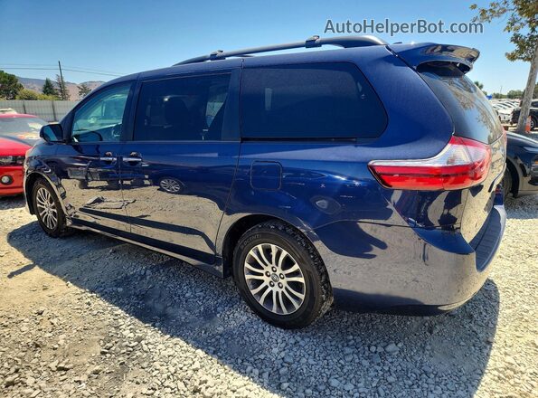 5TDYZ3DC8JS928331 2018 TOYOTA SIENNA Blue Trasero izquierdo