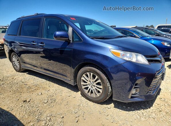 5TDYZ3DC8JS928331 2018 TOYOTA SIENNA Blue Delantero derecho