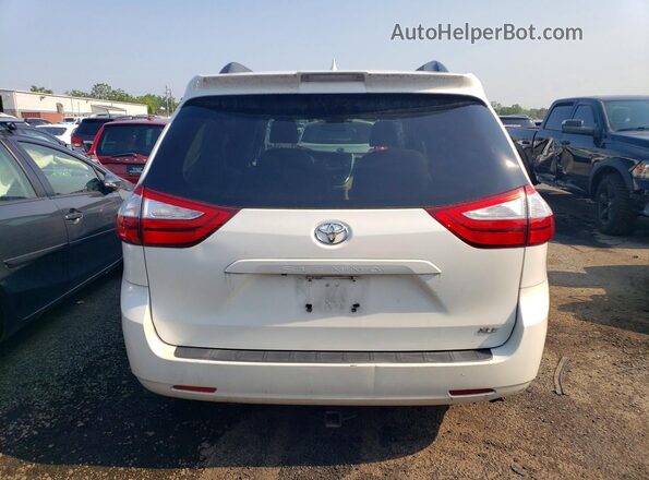 5TDYZ3DC8JS929558 2018 TOYOTA SIENNA White უკანა ხედი