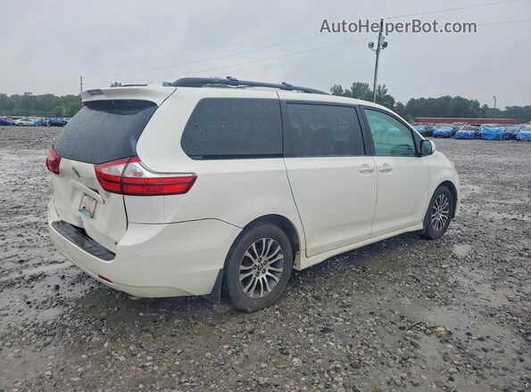 5TDYZ3DC8JS943458 2018 TOYOTA SIENNA White Задня права чверть