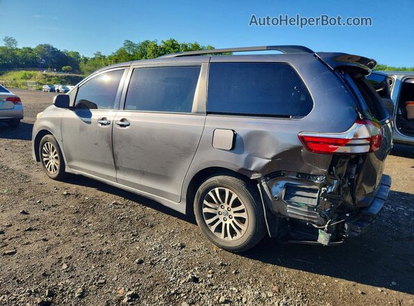 5TDYZ3DC8JS943671 2018 TOYOTA SIENNA Серый Задняя левая четверть