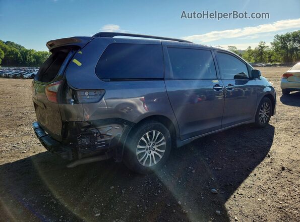 5TDYZ3DC8JS943671 2018 TOYOTA SIENNA Серый Задняя правая четверть