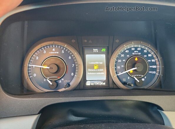 5TDYZ3DC8JS943671 2018 TOYOTA SIENNA Серый Вид щитка приборов
