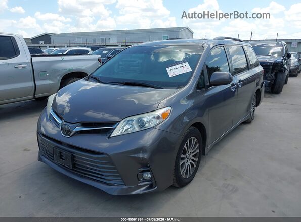 5TDYZ3DC8KS017658 2019 TOYOTA SIENNA Gray Przód lewy