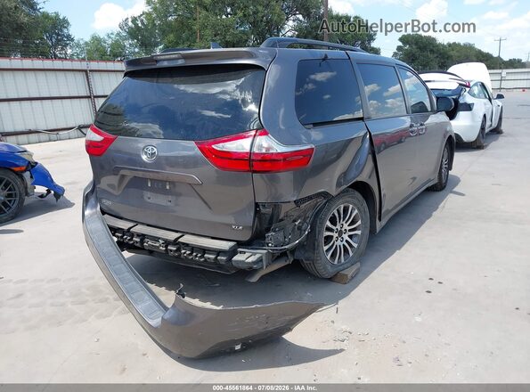 5TDYZ3DC8KS017658 2019 TOYOTA SIENNA Gray Tył prawy