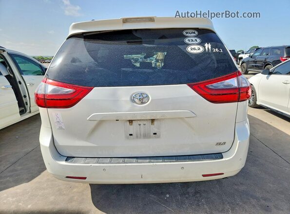 5TDYZ3DC8LS027026 2020 TOYOTA SIENNA White Հետևի տեսք
