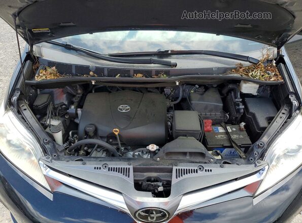 5TDYZ3DC8LS030685 2020 TOYOTA SIENNA Black Widok komory silnika
