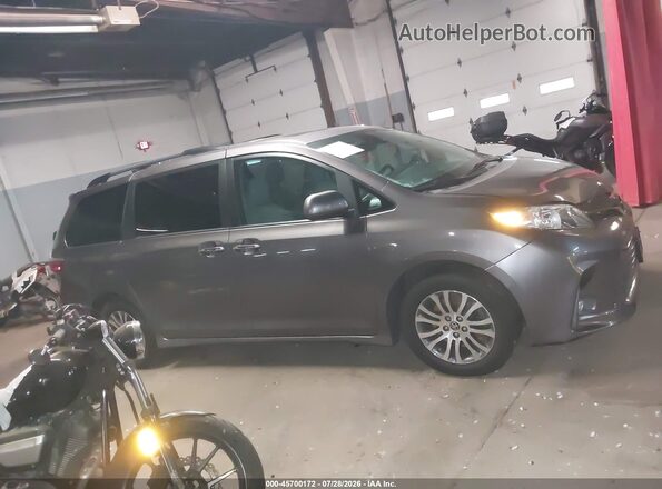 5TDYZ3DC8LS088005 2020 TOYOTA SIENNA Gray Вид задньої частини салону