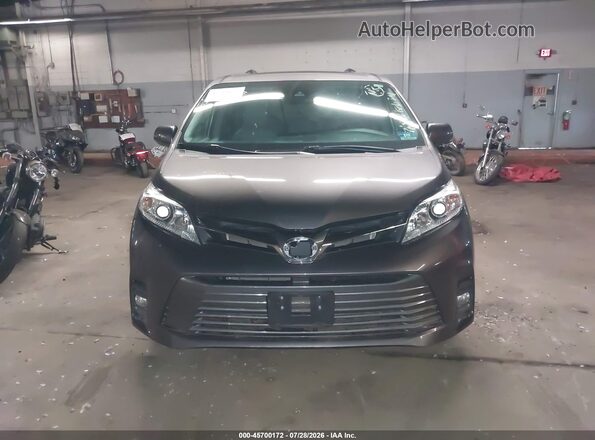 5TDYZ3DC8LS088005 2020 TOYOTA SIENNA Gray Вид щитка приладів