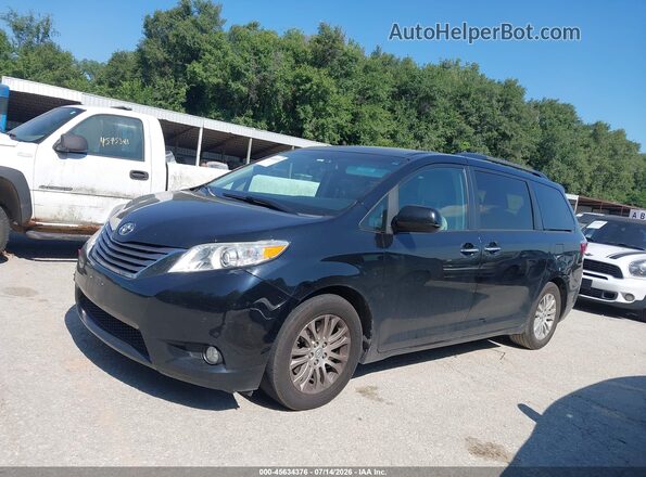 5TDYZ3DC9HS794777 2017 TOYOTA SIENNA Черный Панорамный вид салона 360°
