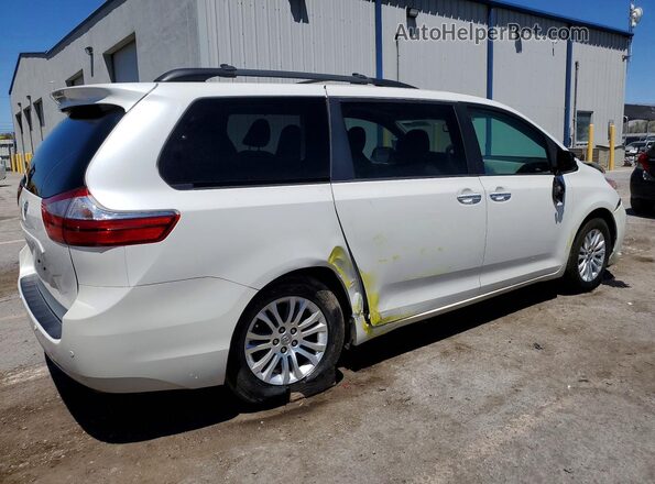 5TDYZ3DC9HS898783 2017 TOYOTA SIENNA White Tył prawy