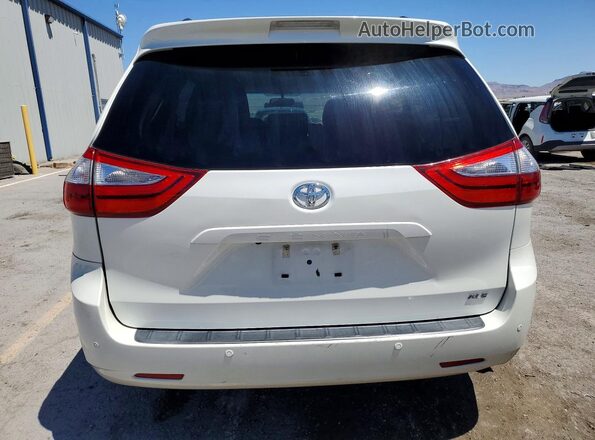 5TDYZ3DC9HS898783 2017 TOYOTA SIENNA White Widok z tyłu
