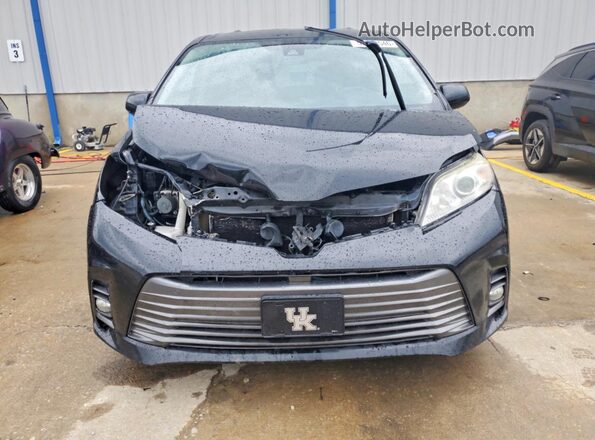 5TDYZ3DC9JS919539 2018 TOYOTA SIENNA Black Widok z przodu