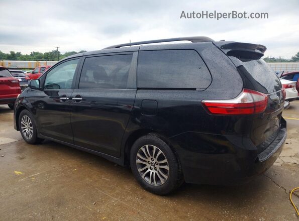 5TDYZ3DC9JS919539 2018 TOYOTA SIENNA Black Tył lewy