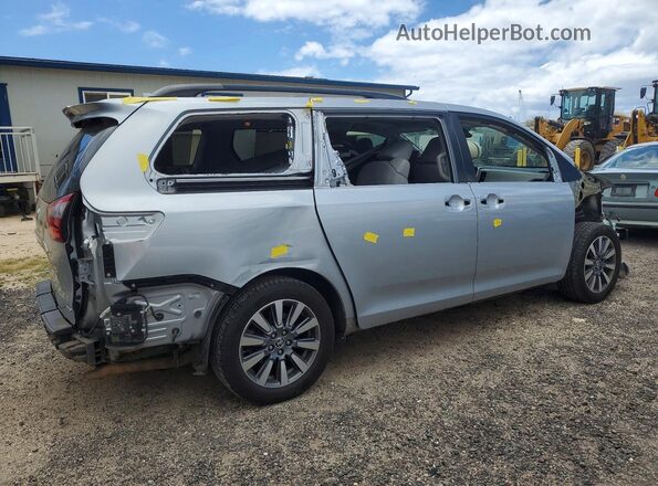 5TDYZ3DC9LS076509 2020 TOYOTA SIENNA Silver უკანა მარჯვენა