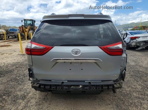 5TDYZ3DC9LS076509 2020 TOYOTA SIENNA Silver უკანა ხედი
