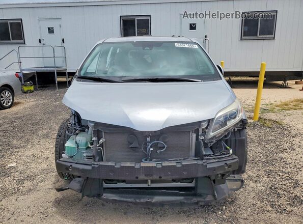5TDYZ3DC9LS076509 2020 TOYOTA SIENNA Silver წინა ხედი