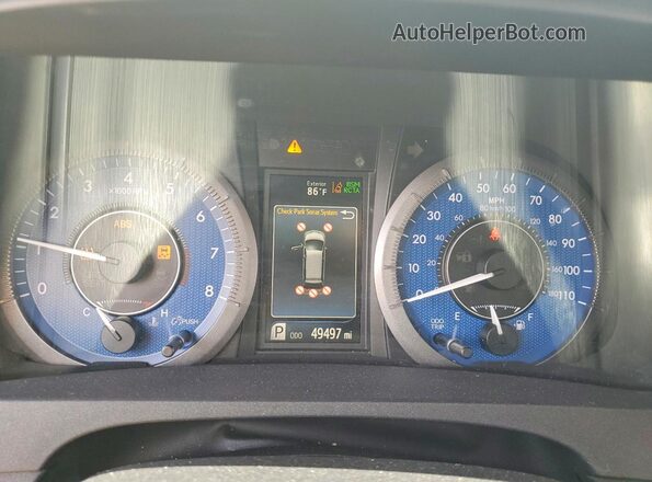 5TDYZ3DC9LS076509 2020 TOYOTA SIENNA Silver ხელსაწყოთა პანელის ხედი