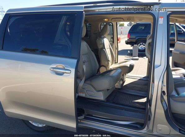 5TDYZ3DCXHS897786 2017 TOYOTA SIENNA Beige Widok naklejki z numerem VIN
