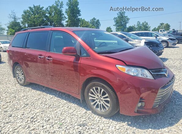 5TDYZ3DCXJS904807 2018 TOYOTA SIENNA Burgundy Առջևի աջ