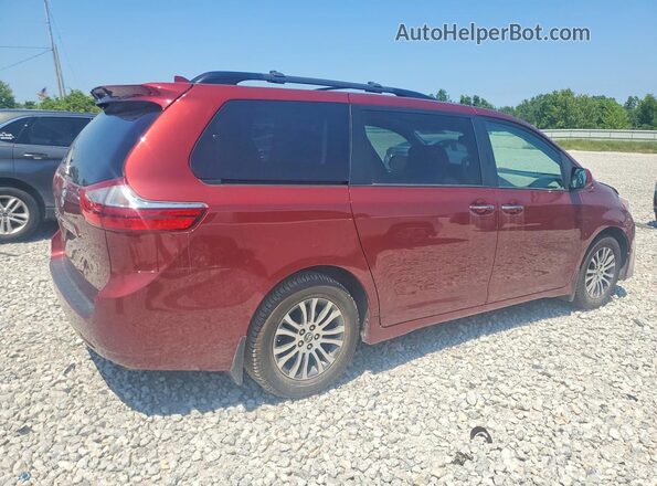5TDYZ3DCXJS904807 2018 TOYOTA SIENNA Burgundy Հետևի աջ