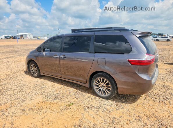 5TDYZ3DCXJS925169 2018 TOYOTA SIENNA Gray Rear left