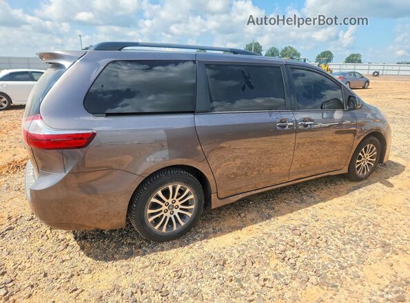5TDYZ3DCXJS925169 2018 TOYOTA SIENNA Gray Rear right