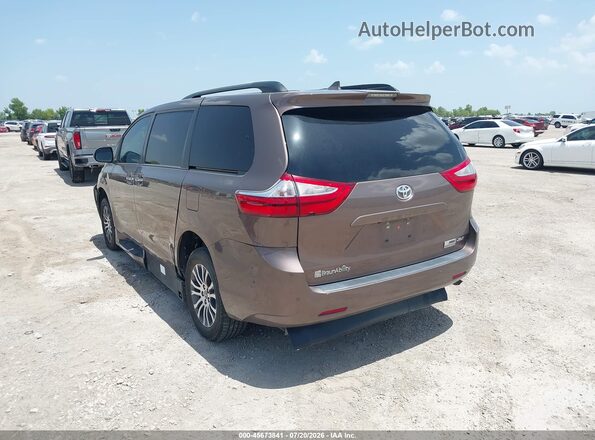 5TDYZ3DCXJS946474 2018 TOYOTA SIENNA Brown უკანა მარცხენა