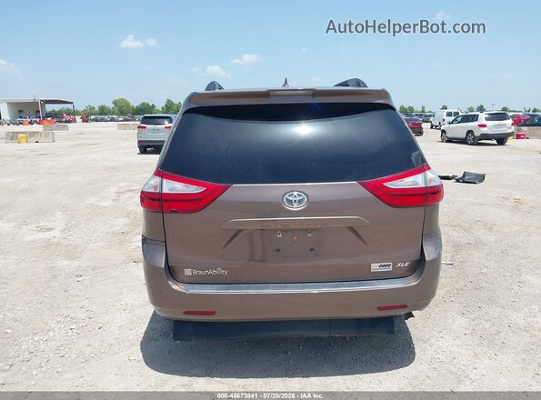 5TDYZ3DCXJS946474 2018 TOYOTA SIENNA Brown 