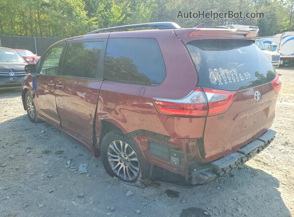 5TDYZ3DCXLS068113 2020 TOYOTA SIENNA Red Հետևի ձախ