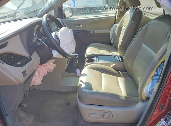 5TDYZ3DCXLS068113 2020 TOYOTA SIENNA Red Սալոնի դիմացի տեսք