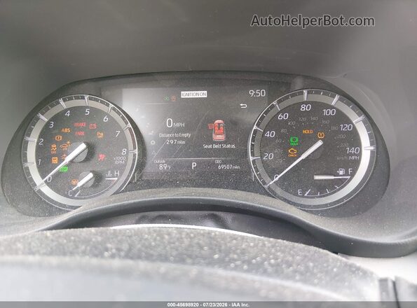 5TDYZRAH0LS028769 2020 TOYOTA HIGHLANDER White უკანა სავარძლების ხედი