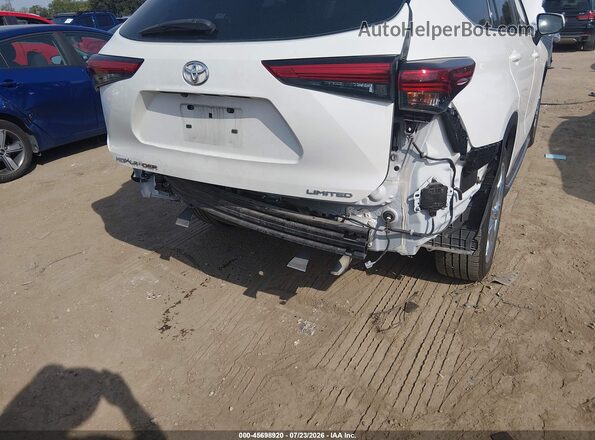 5TDYZRAH0LS028769 2020 TOYOTA HIGHLANDER White წინა ხედი
