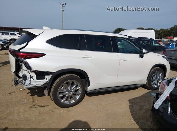 5TDYZRAH0LS028769 2020 TOYOTA HIGHLANDER White სალონის 360-გრადუსიანი ხედი